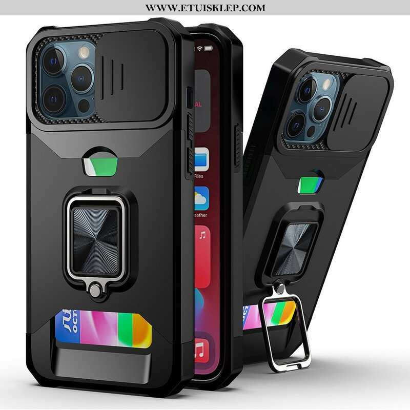 Etui do iPhone 13 Pro Max Wielofunkcyjne Ochraniacze Obiektywu